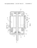 WATER COOLED MOTOR WITH STAINLESS STEEL COOLING JACKET diagram and image