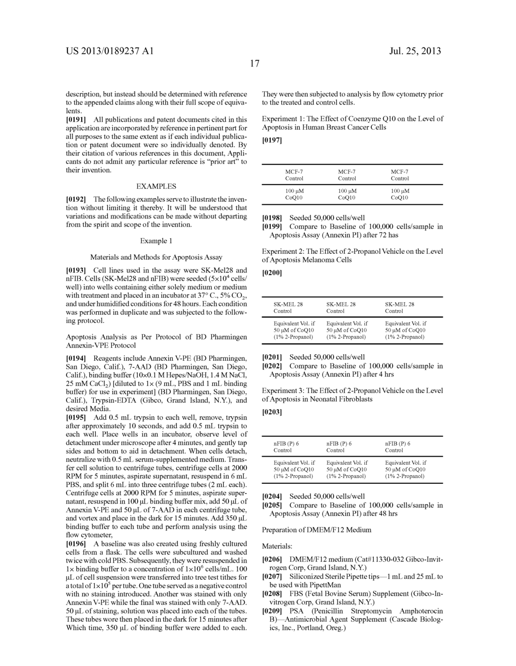 CO-ENZYME Q10 FORMULATIONS AND METHODS OF USE - diagram, schematic, and image 48