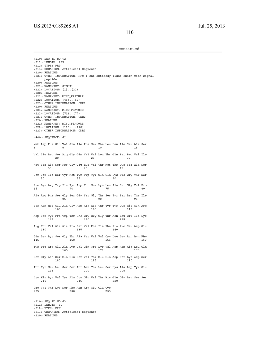 COLON AND PANCREAS CANCER SPECIFIC ANTIGENS AND ANTIBODIES - diagram, schematic, and image 131