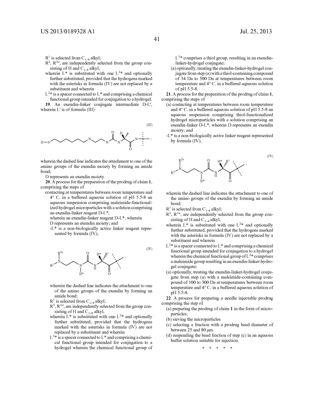 PRODRUGS COMPRISING AN EXENDIN LINKER CONJUGATE - diagram, schematic, and image 43