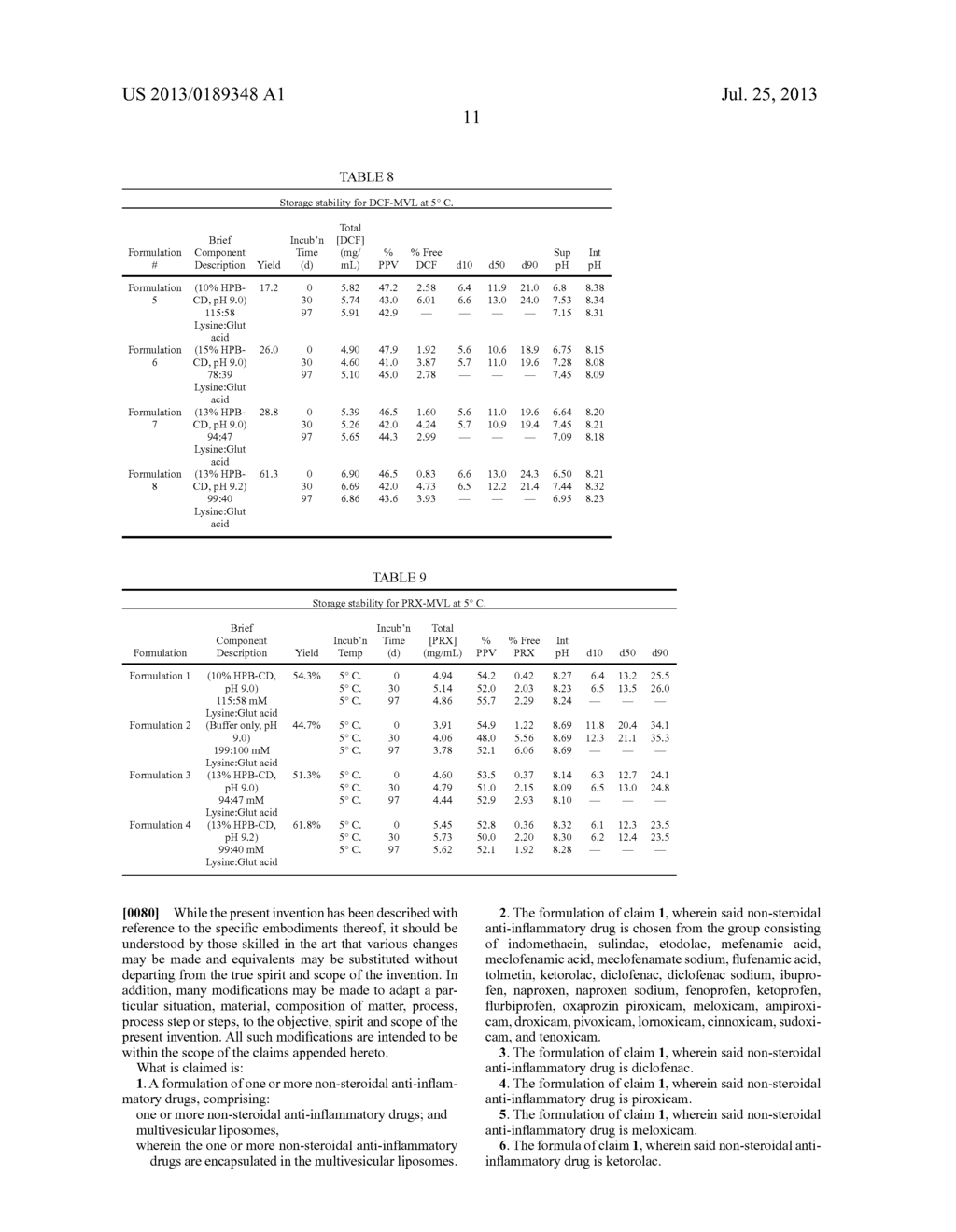 SUSTAINED RELEASE FORMULATION OF A NON-STEROIDAL ANTI-INFLAMMATORY DRUG - diagram, schematic, and image 12