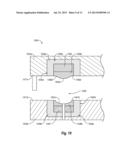 INJECTION MOLD ASSEMBLY INCLUDING AN INJECTION MOLD CAVITY AT LEAST     PARTIALLY DEFINED BY A SUPERHARD MATERIAL AND RELATED INJECTION MOLD     PRESSES, COMPONENTS, AND METHODS diagram and image