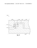 INJECTION MOLD ASSEMBLY INCLUDING AN INJECTION MOLD CAVITY AT LEAST     PARTIALLY DEFINED BY A SUPERHARD MATERIAL AND RELATED INJECTION MOLD     PRESSES, COMPONENTS, AND METHODS diagram and image