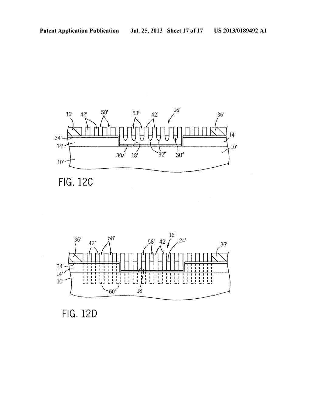 REGISTERED STRUCTURE FORMATION VIA THE APPLICATION OF DIRECTED THERMAL     ENERGY TO DIBLOCK COPOLYMER FILMS - diagram, schematic, and image 18