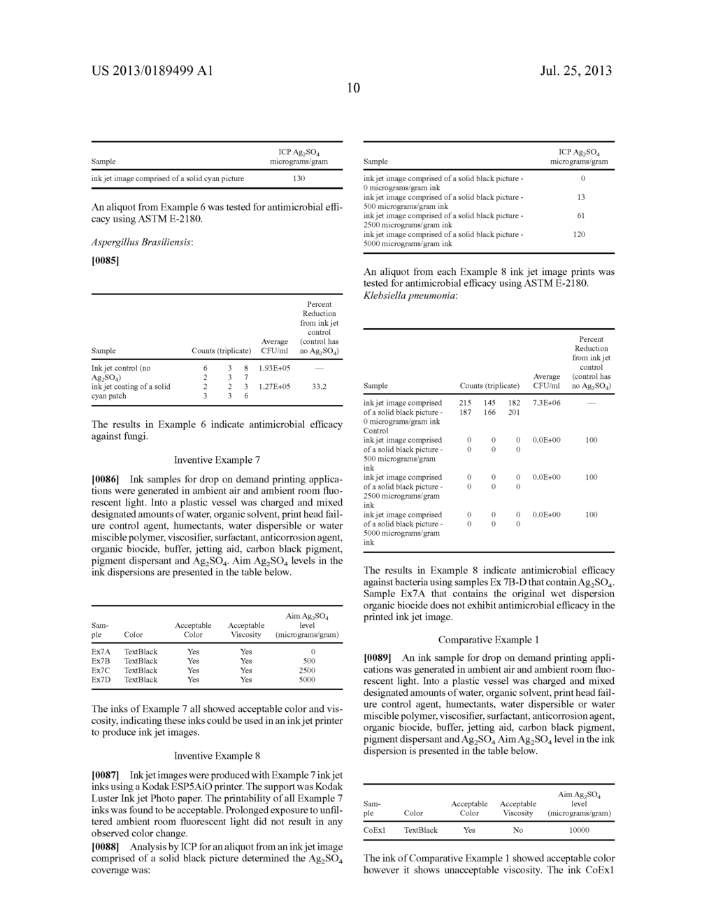 ANTIBACTERIAL AND ANTIFUNGAL PROTECTION FOR INK JET IMAGE - diagram, schematic, and image 11