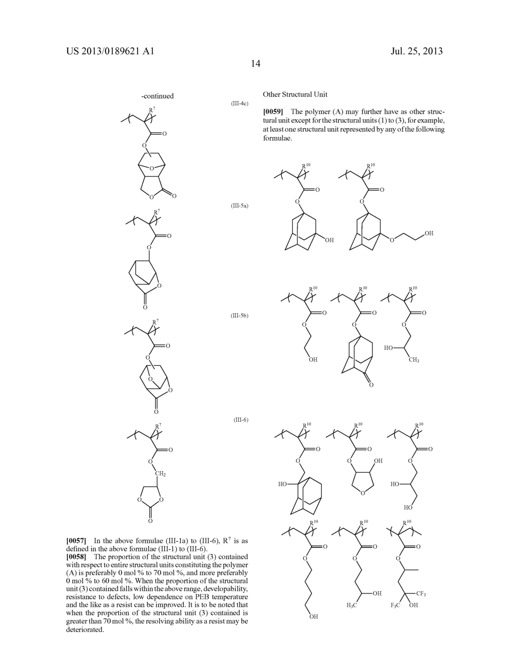 RADIATION-SENSITIVE RESIN COMPOSITION, POLYMER AND COMPOUND - diagram, schematic, and image 15