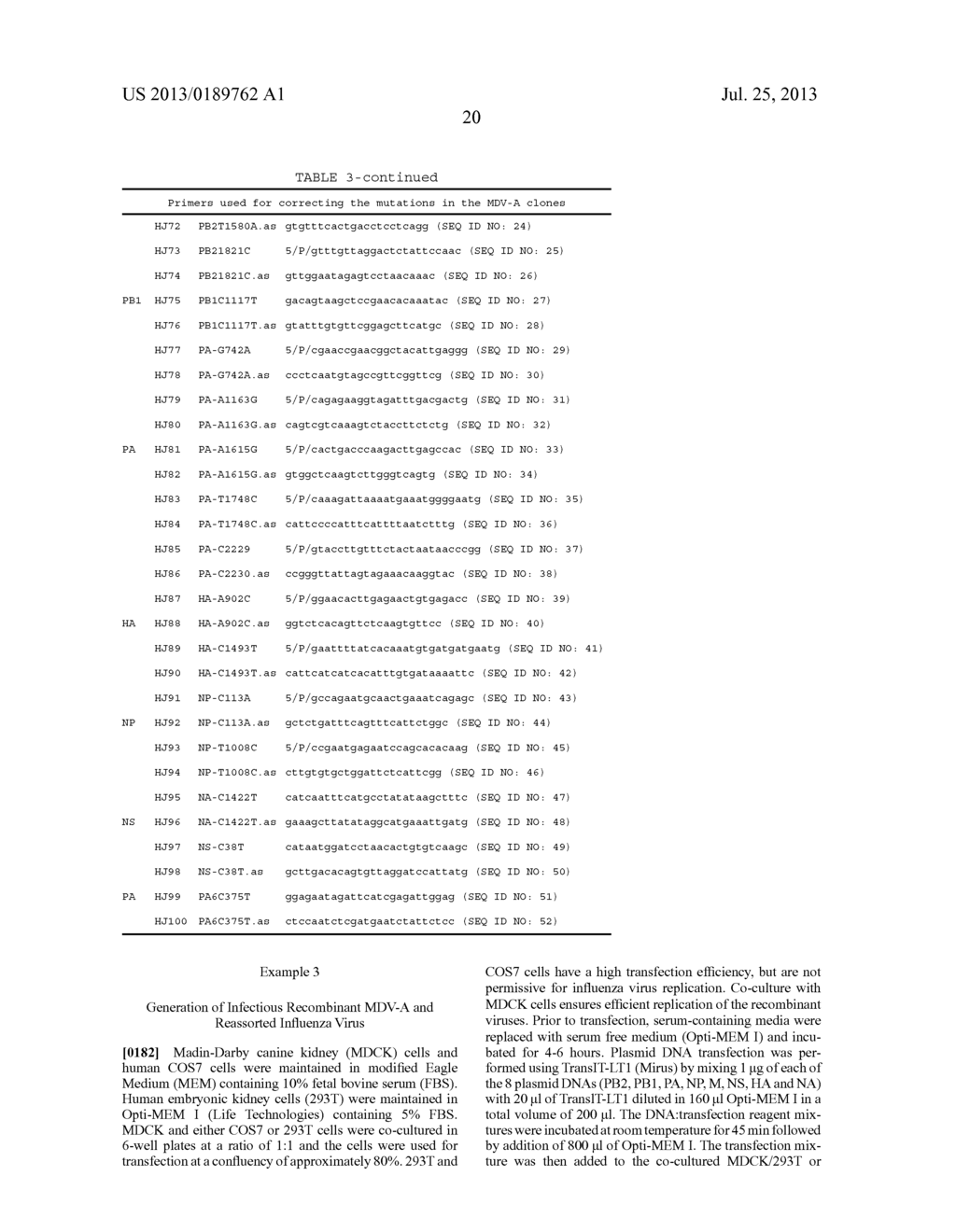 MULTI PLASMID SYSTEM FOR THE PRODUCTION OF INFLUENZA VIRUS - diagram, schematic, and image 92