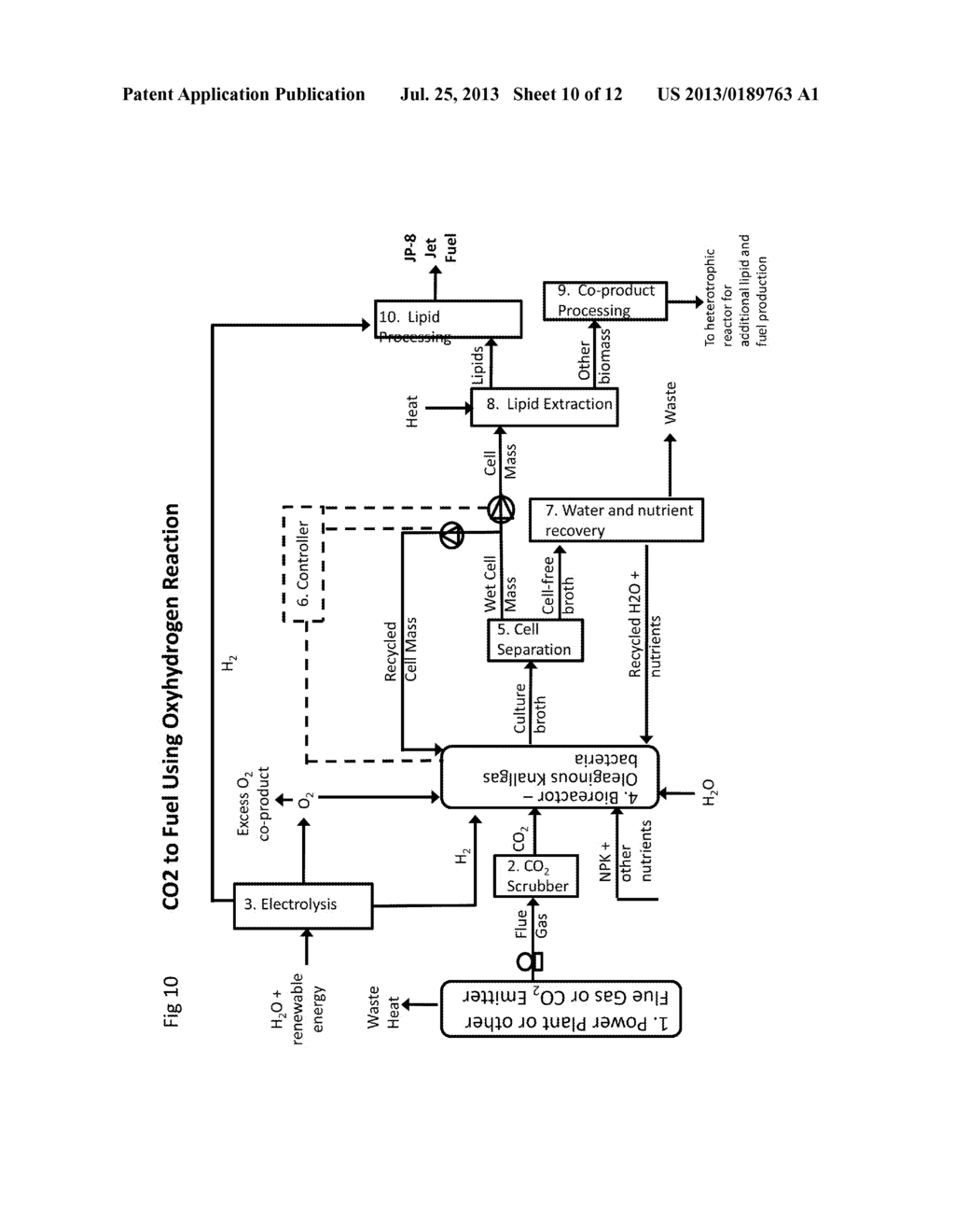 METHOD AND APPARATUS FOR GROWING MICROBIAL CULTURES THAT REQUIRE GASEOUS     ELECTRON DONORS, ELECTRON ACCEPTORS, CARBON SOURCES, OR OTHER NUTRIENTS - diagram, schematic, and image 11