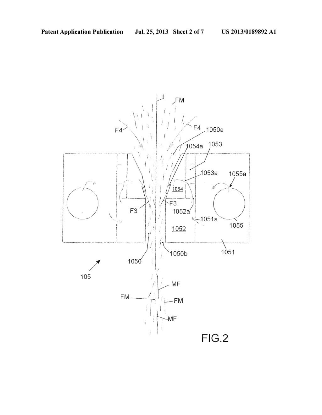 PROCESS AND APPARATUS FOR SPINNING FIBRES AND IN PARTICULAR FOR PRODUCING     A FIBROUS-CONTAINING NONWOVEN - diagram, schematic, and image 03