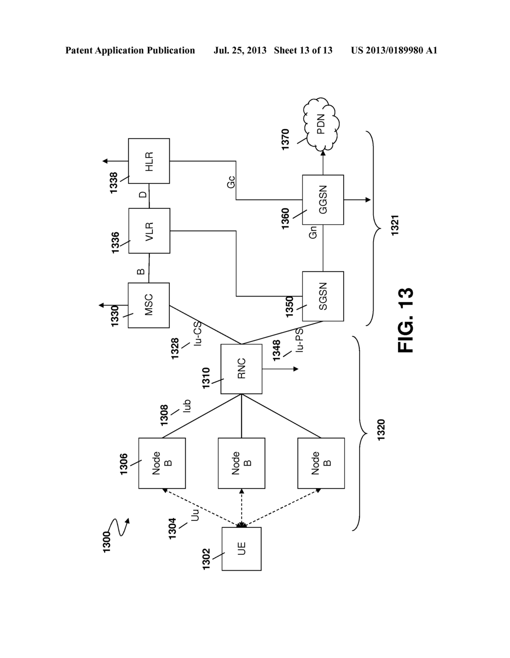 METHOD AND SYSTEM FOR VOICE CALL SETUP FROM A PCH OR FACH STATE - diagram, schematic, and image 14