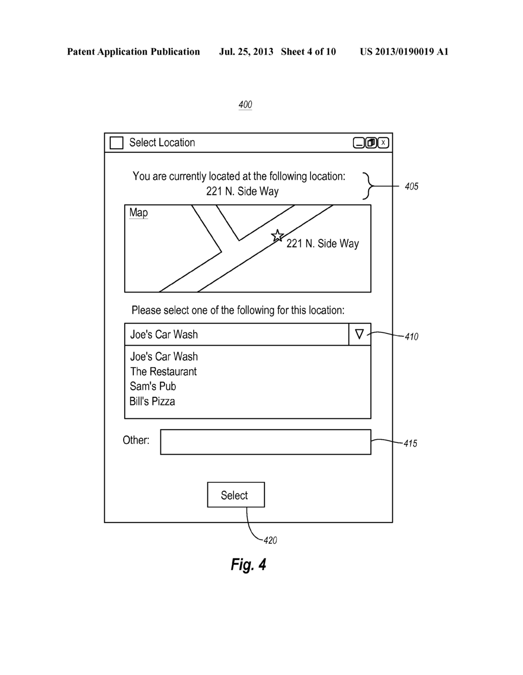 Personalized Location Information for Mobile Devices - diagram, schematic, and image 05