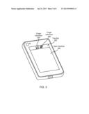 USER INTERFACE FOR A PORTABLE DEVICE INCLUDING DETECTING PROXIMITY OF A     FINGER NEAR A TOUCHSCREEN TO PREVENT CHANGING THE DISPLAY diagram and image