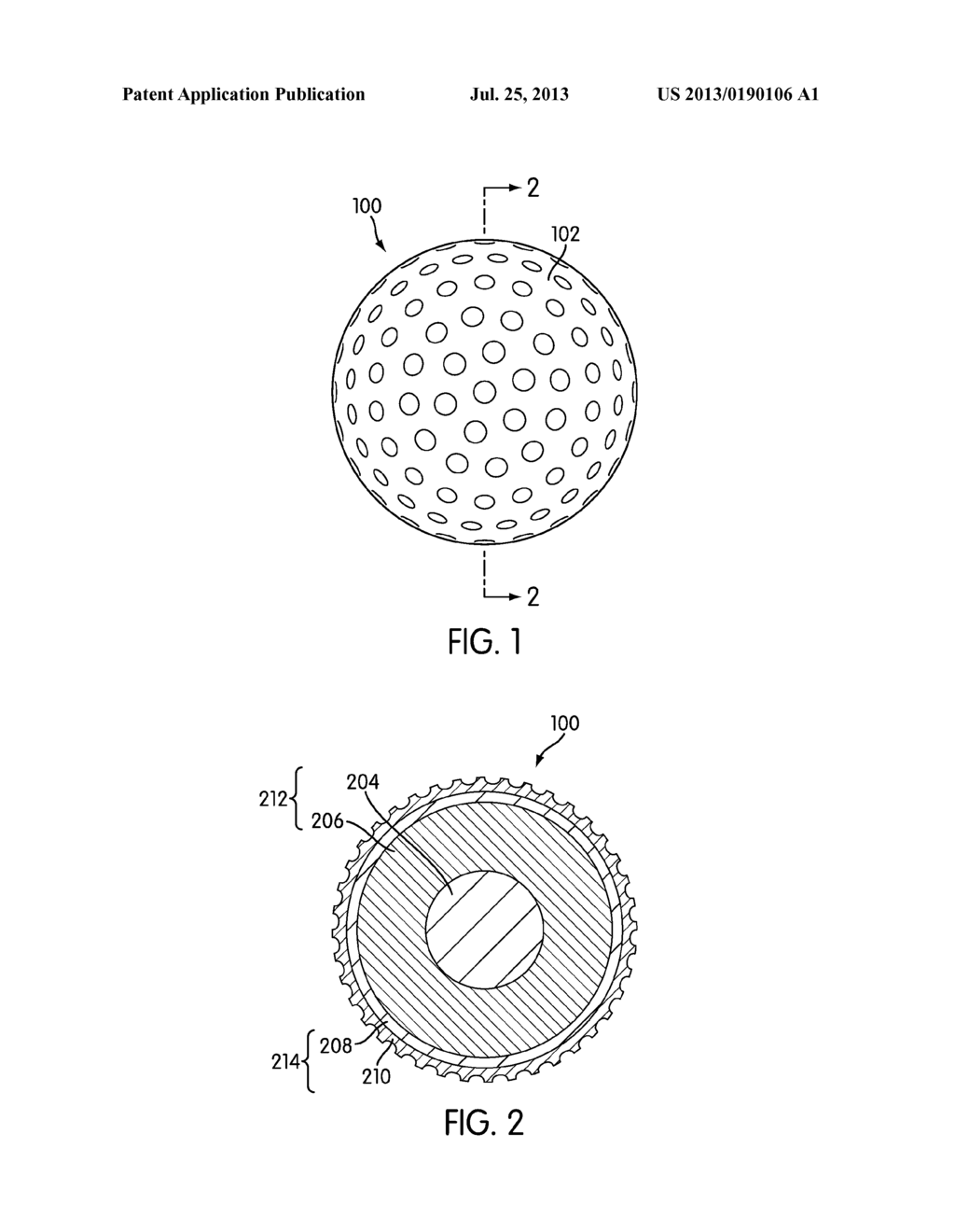 GOLF BALL HAVING LAYERS WITH SPECIFIED MODULI - diagram, schematic, and image 02