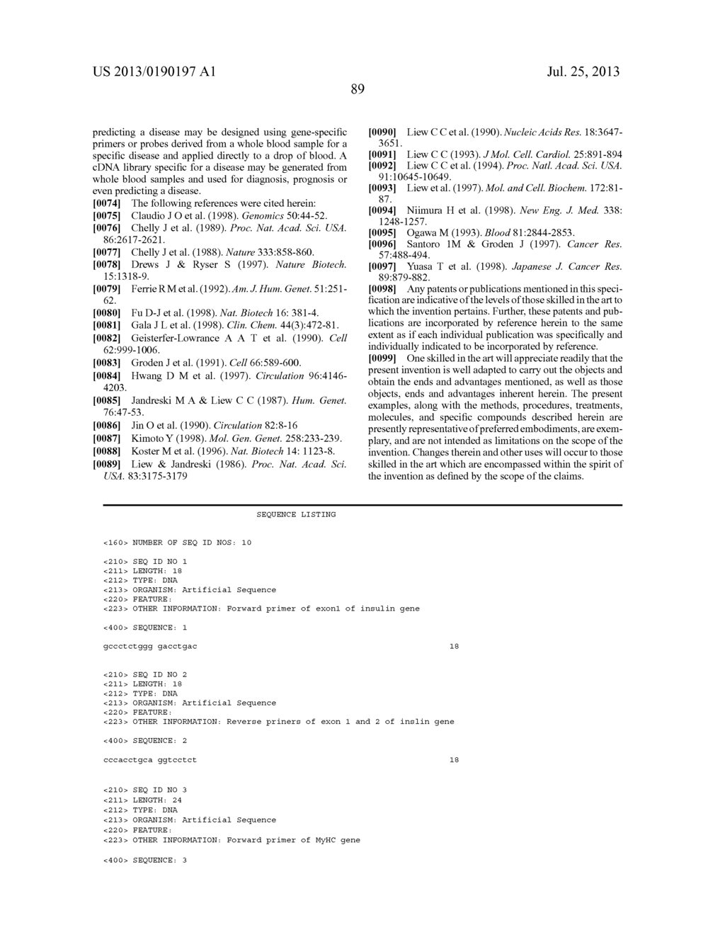 METHOD OF PROFILING GENE EXPRESSION IN A SUBJECT HAVING COLORECTAL CANCER - diagram, schematic, and image 97