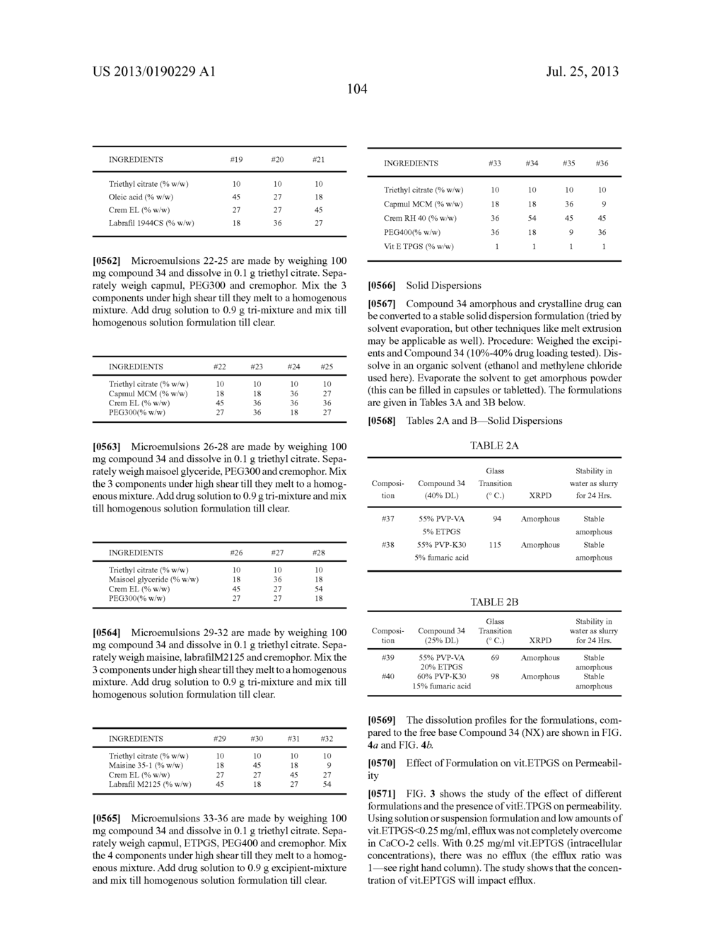 VITAMIN E FORMULATIONS OF SULFAMIDE NS3 INHIBITORS - diagram, schematic, and image 108