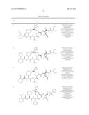 VITAMIN E FORMULATIONS OF SULFAMIDE NS3 INHIBITORS diagram and image