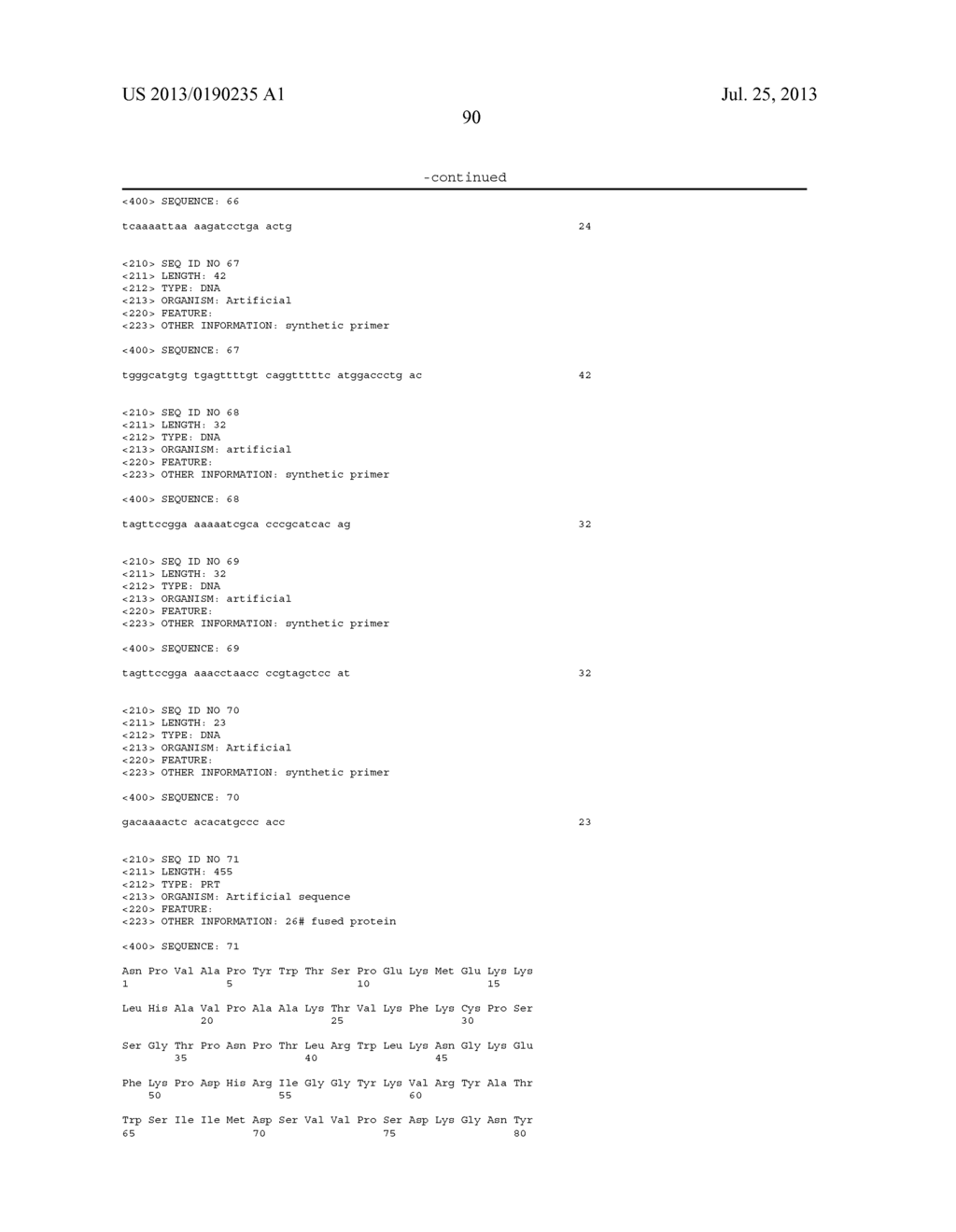 FUSION PROTEIN FOR ANTAGONIZING ANGIOGENESIS INDUCIBLE FACTORS AND USES     THEREOF - diagram, schematic, and image 101