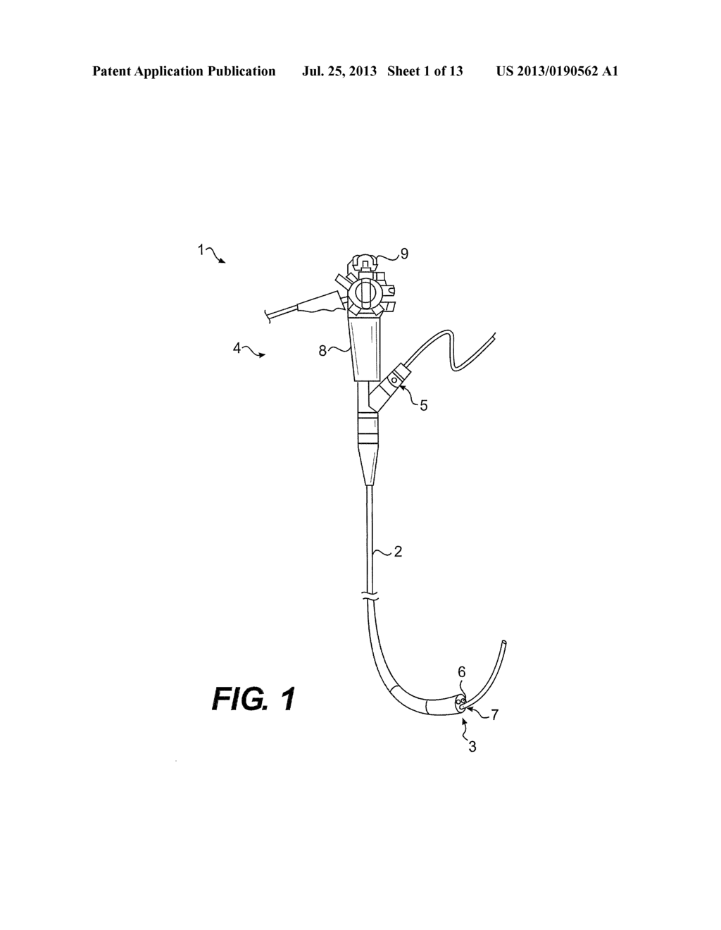 ENDOSCOPIC INSTRUMENT HAVING MOVABLE DISTAL TOOL - diagram, schematic, and image 02