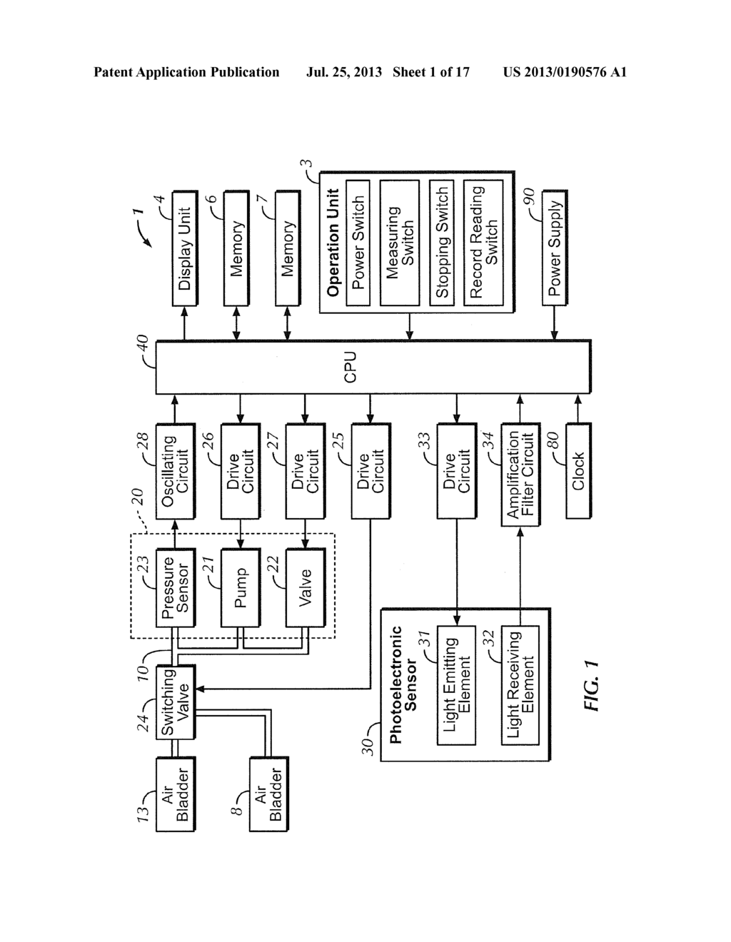 BLOOD PRESSURE MEASUREMENT DEVICE - diagram, schematic, and image 02