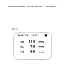 BLOOD PRESSURE MEASUREMENT DEVICE diagram and image