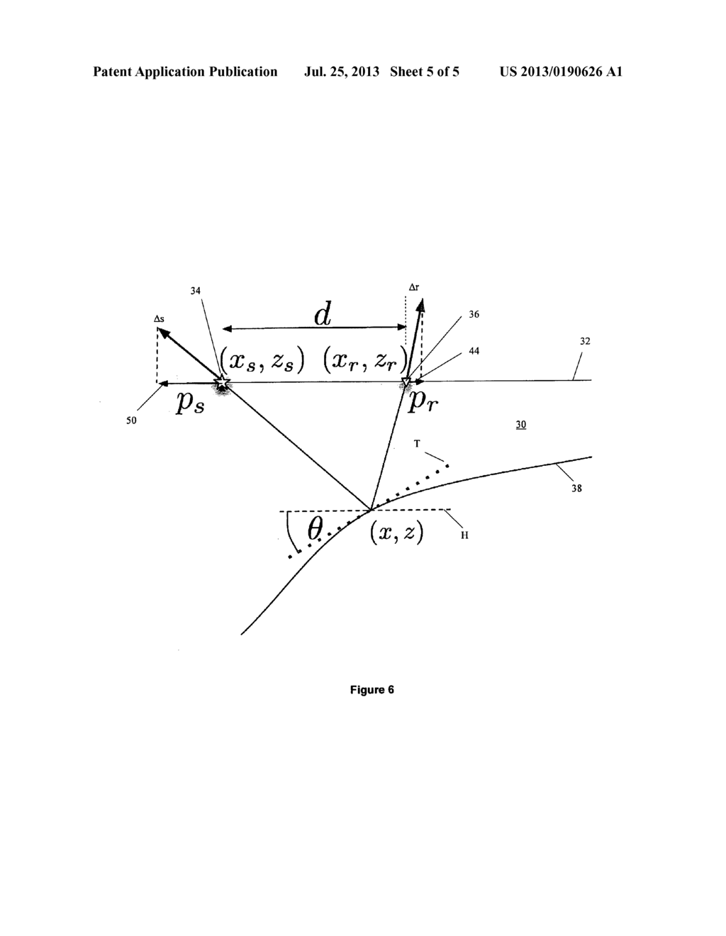 DETERMINING LOCATION OF, AND IMAGING, A SUBSURFACE BOUNDARY - diagram, schematic, and image 06