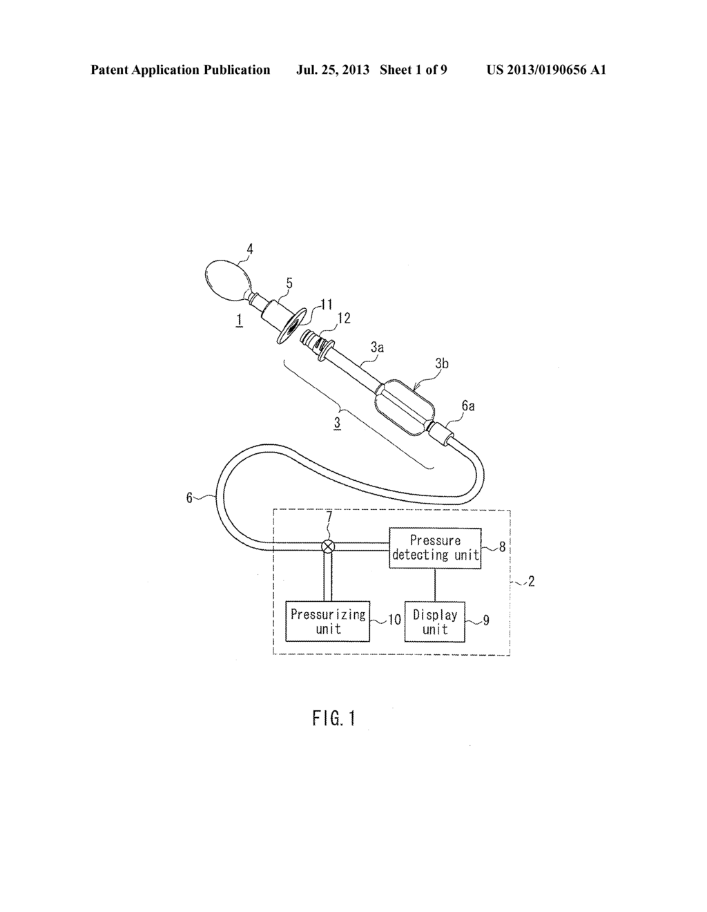 DEVICE FOR MEASURING ORAL CAVITY PRESSURE, PRESSURE MEASURING PROBE - diagram, schematic, and image 02