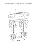 Lock Bar Spring And Clip For Implant Deployment Device diagram and image