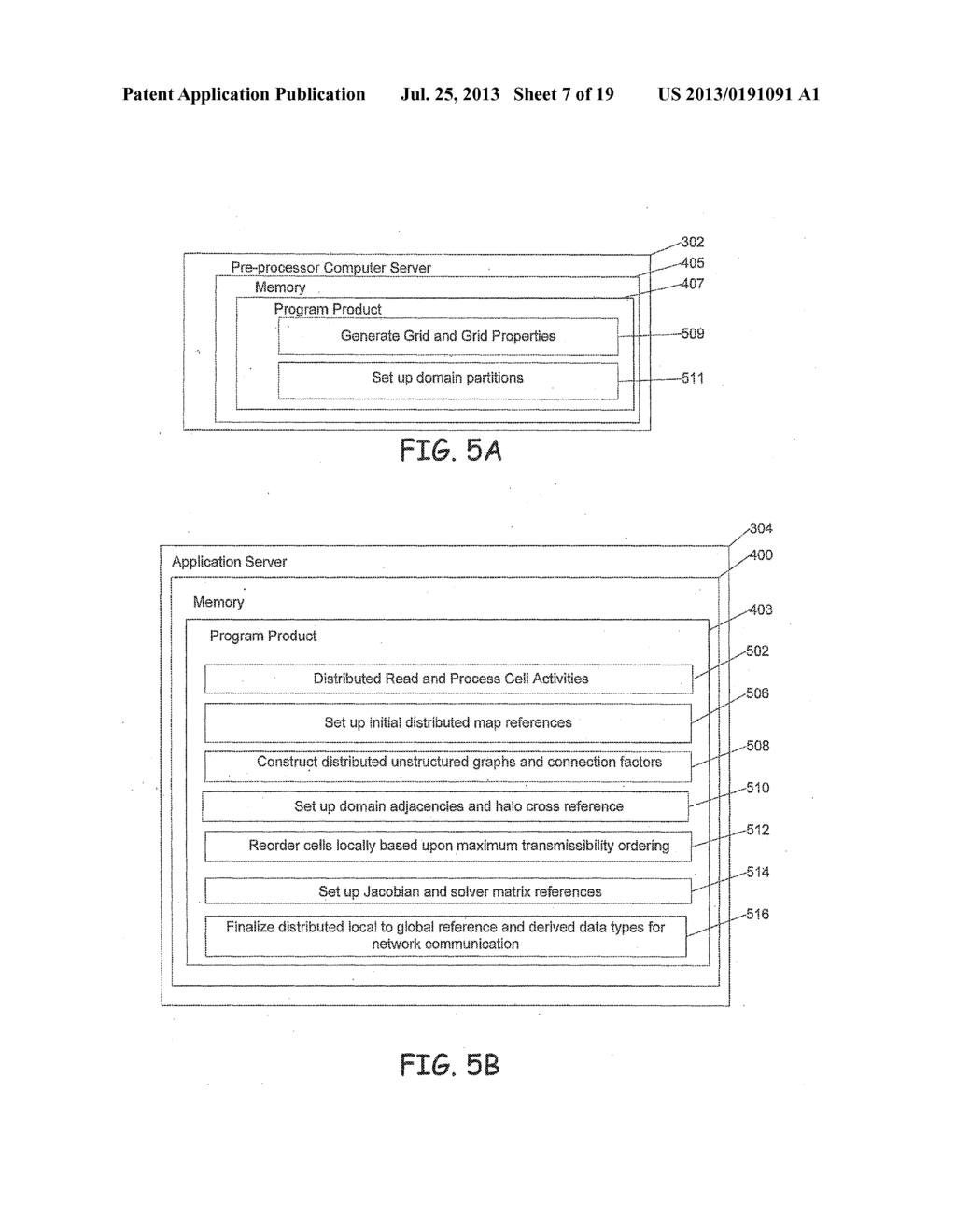 Machine, Computer Program Product and Method to Carry Out Parallel     Reservoir Simulation - diagram, schematic, and image 08