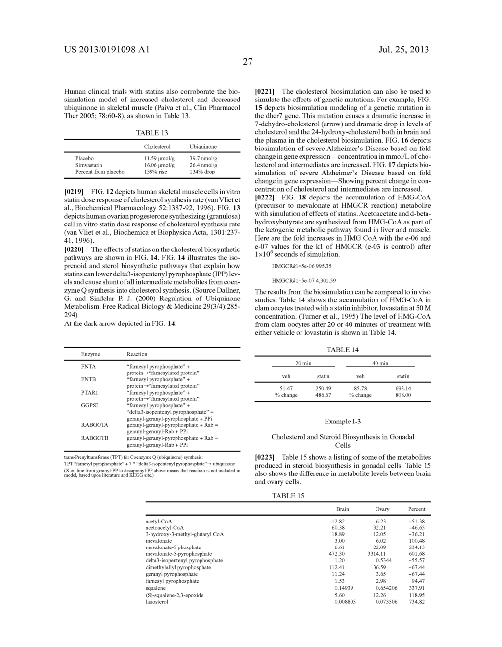 METHODS AND SYSTEMS FOR SIMULATIONS OF COMPLEX BIOLOGICAL NETWORKS USING     GENE EXPRESSION INDEXING IN COMPUTATIONAL MODELS - diagram, schematic, and image 112