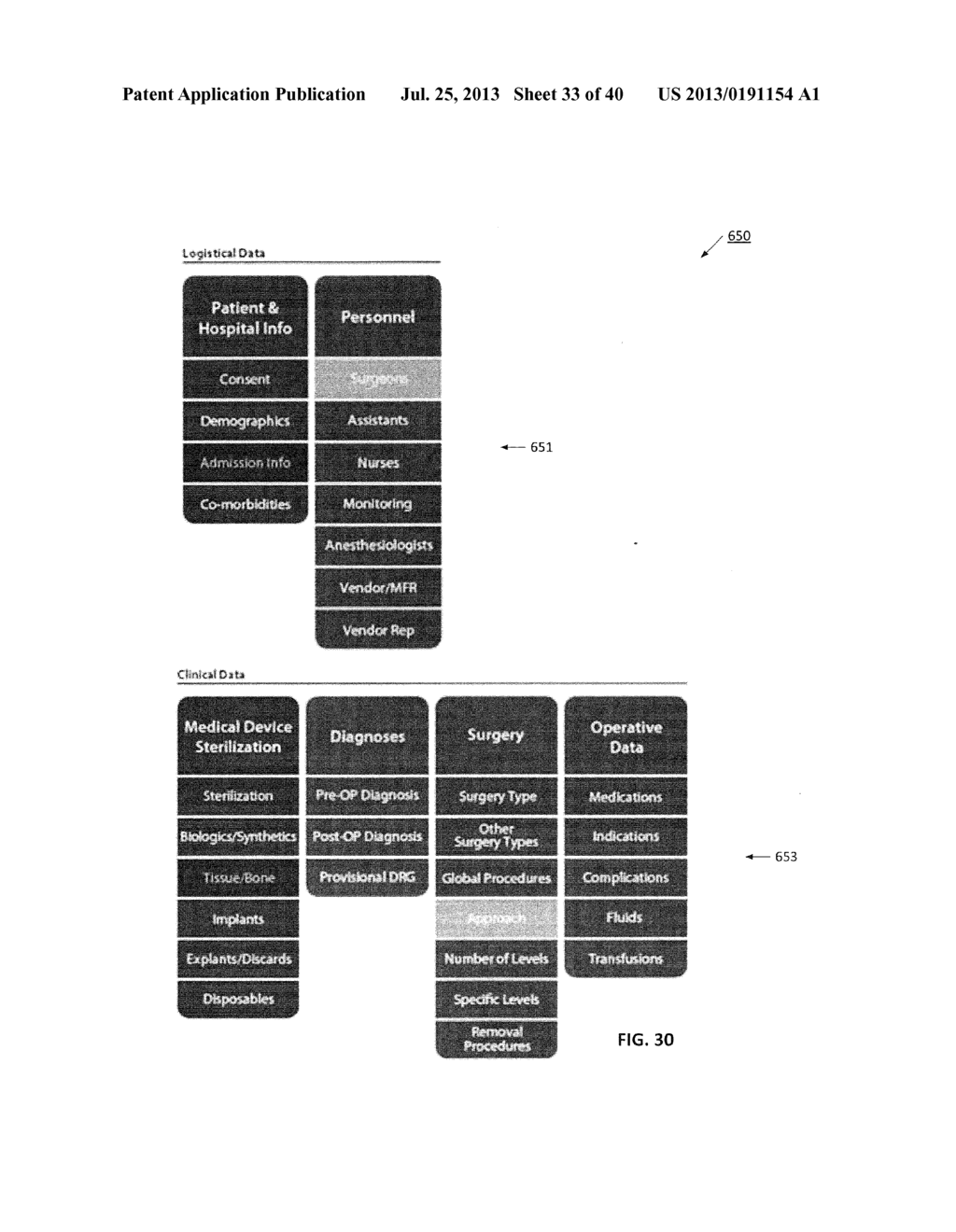 MEDICAL DATA SYSTEM GENERATING AUTOMATED SURGICAL REPORTS - diagram, schematic, and image 34