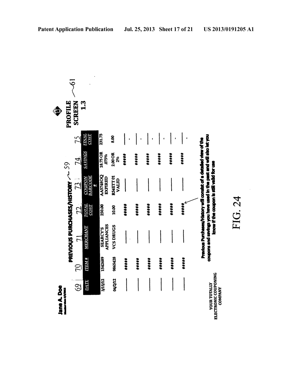 System and method for electronic retrieval and redemption of coupons - diagram, schematic, and image 18