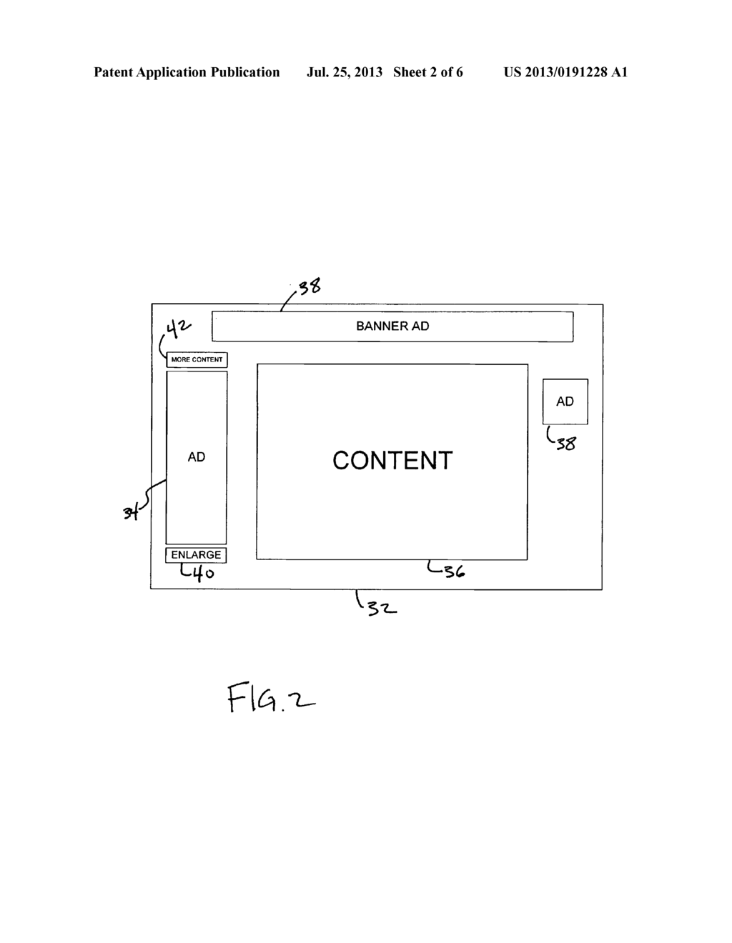 SYSTEM AND METHOD FOR EMBEDDING A VIEW OF A VIRTUAL SPACE IN A BANNER AD     AND ENABLING USER INTERACTION WITH THE VIRTUAL SPACE WITHIN THE BANNER AD - diagram, schematic, and image 03