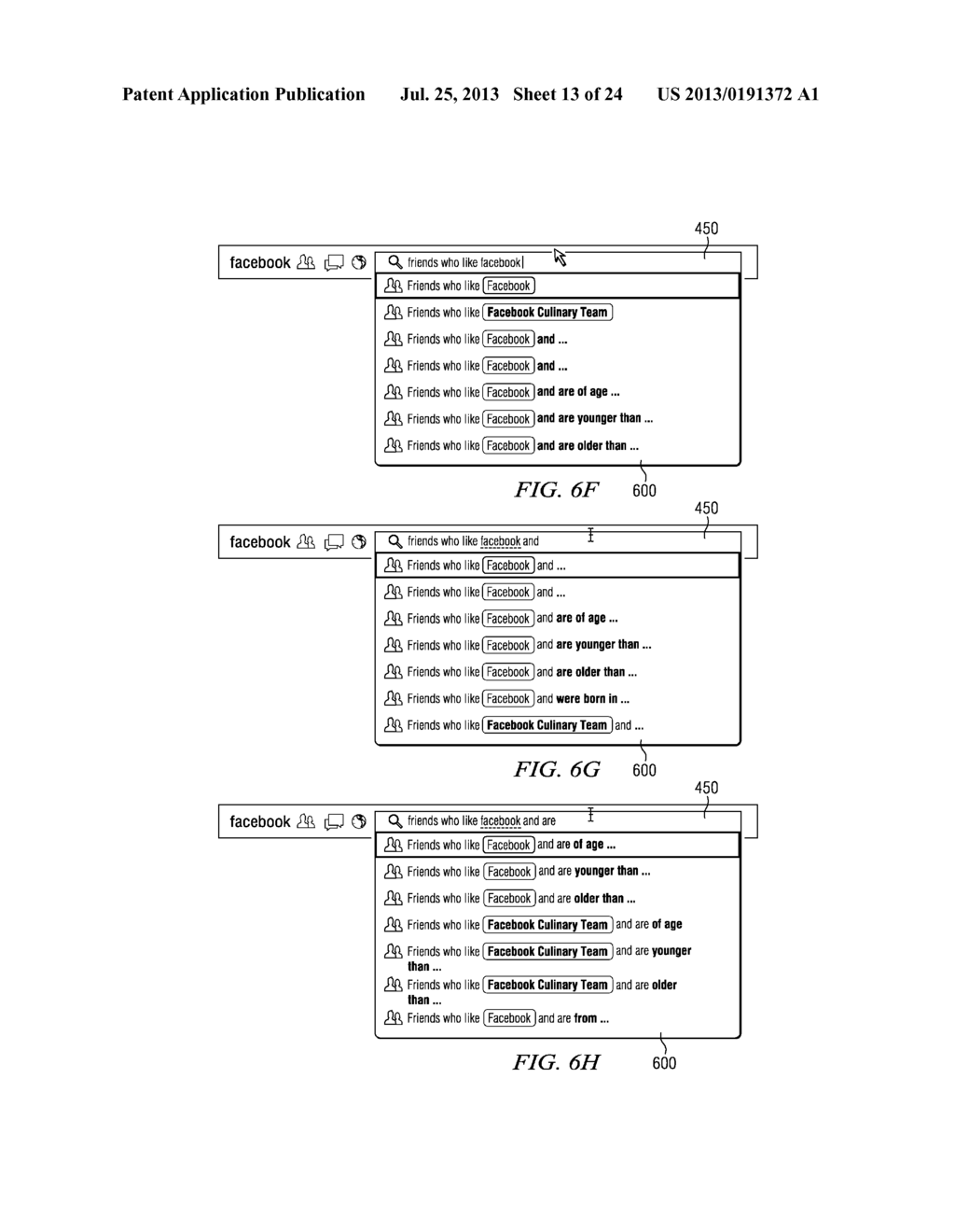 Personalized Structured Search Queries for Online Social Networks - diagram, schematic, and image 14