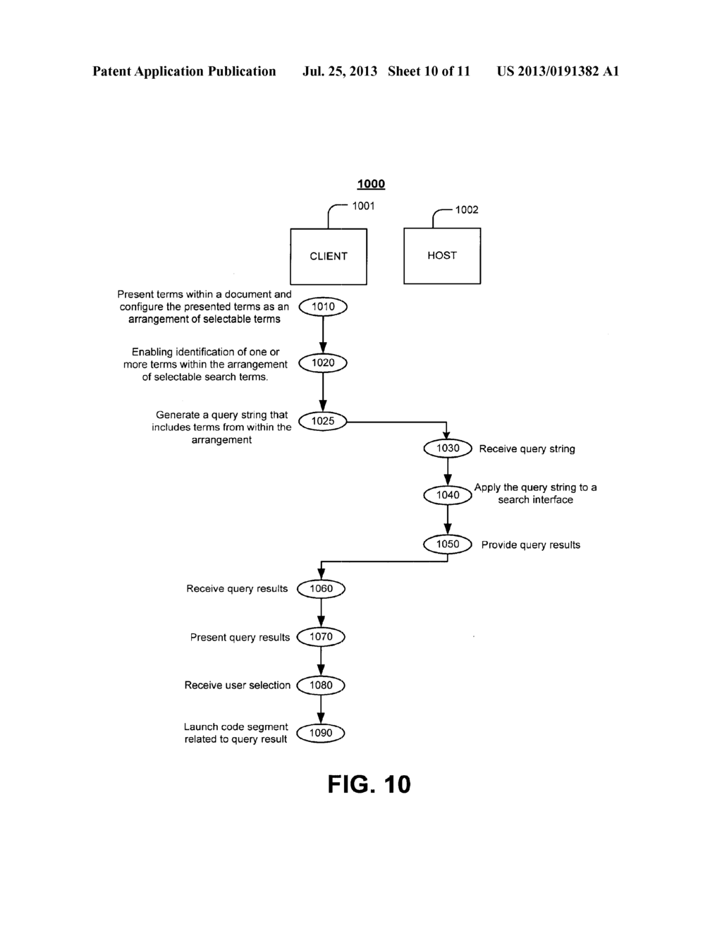 SOURCING TERMS INTO A SEARCH ENGINE - diagram, schematic, and image 11