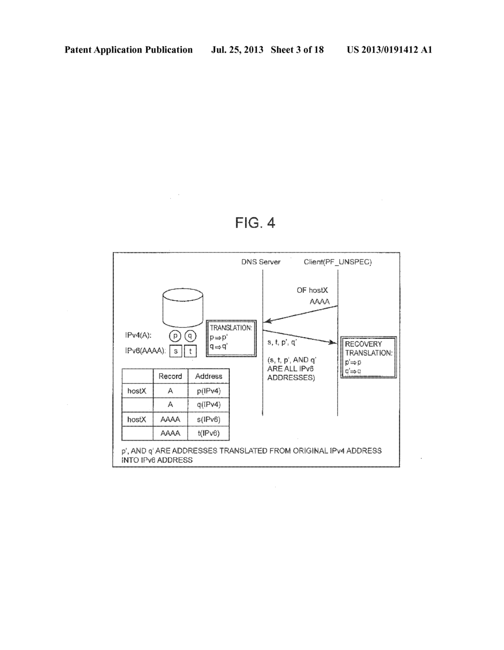 NAME DATABASE SERVER, NAME RESOLUTION SYSTEM, ENTRY SEARCH METHOD AND     ENTRY SEARCH PROGRAM - diagram, schematic, and image 04