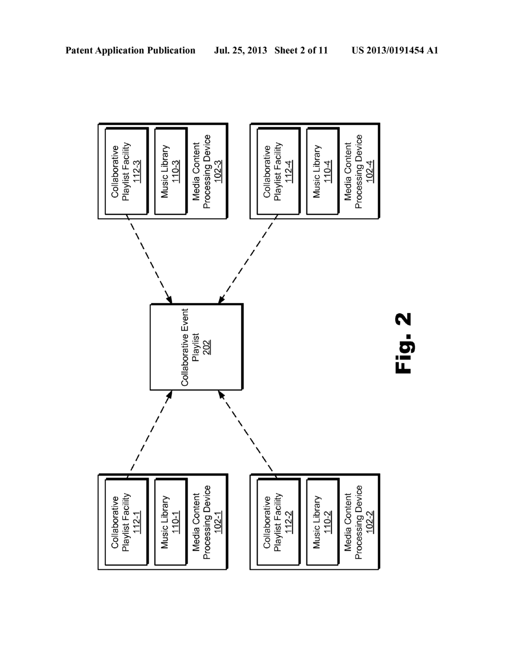 COLLABORATIVE EVENT PLAYLIST SYSTEMS AND METHODS - diagram, schematic, and image 03