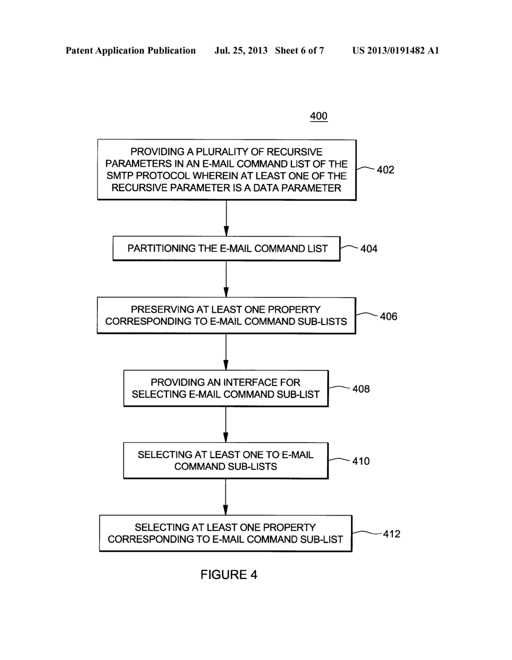 MANAGING AN ELECTRONIC MAIL IN A COMMUNICATION NETWORK - diagram, schematic, and image 07