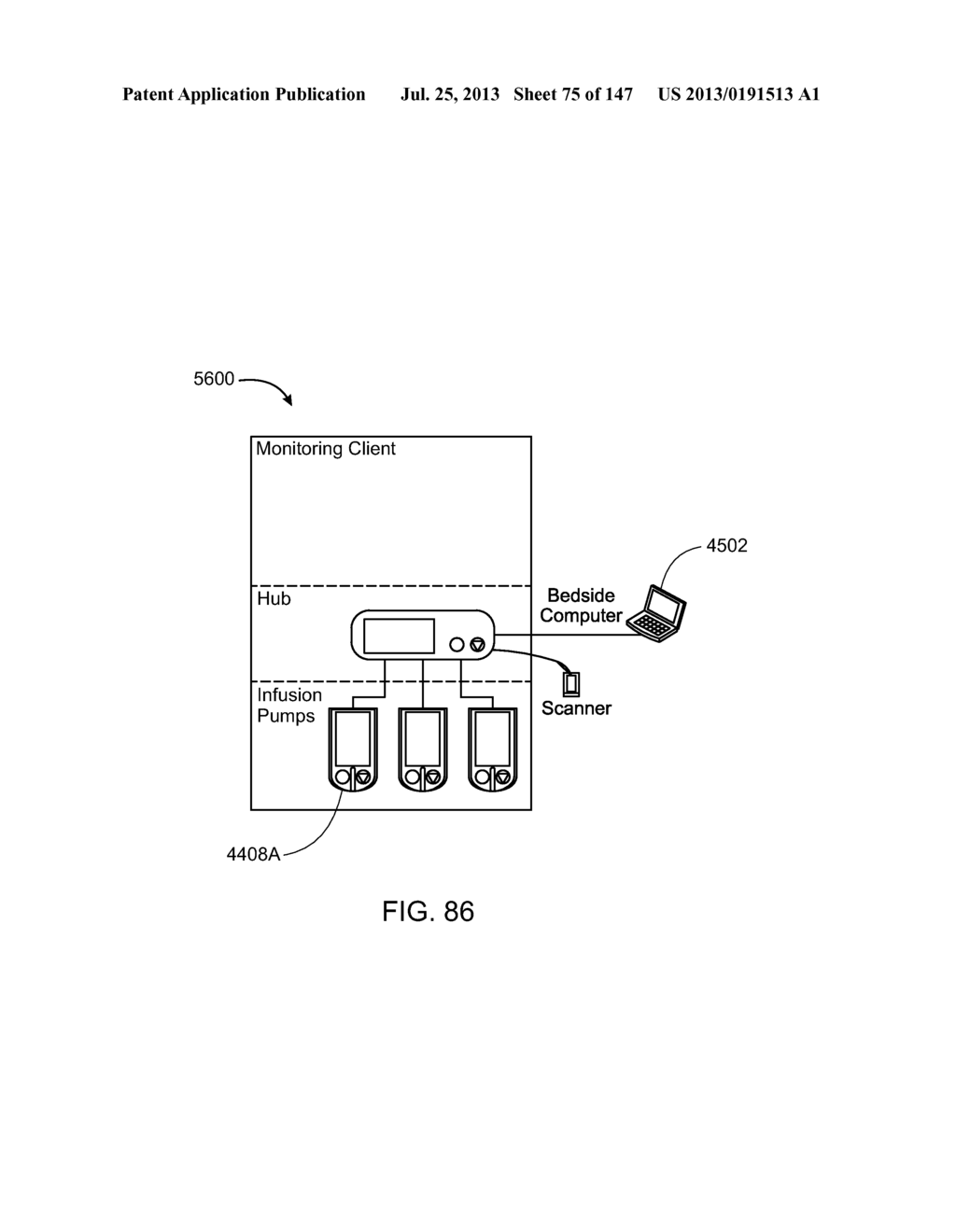 System, Method, and Apparatus for Electronic Patient Care - diagram, schematic, and image 76