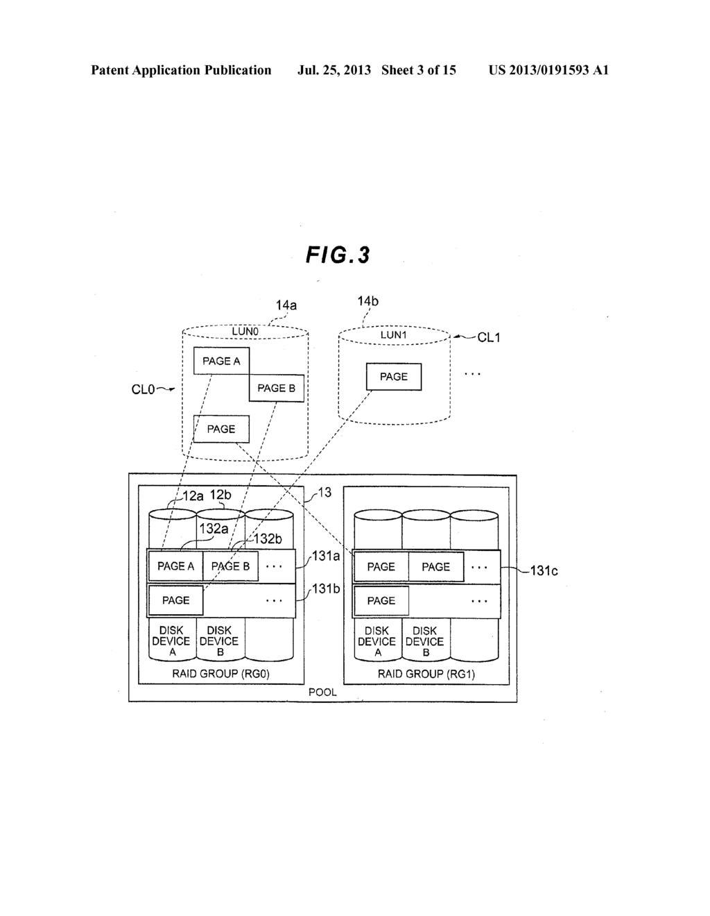 STORAGE SYSTEM, STORAGE APPARATUS, AND OPTIMIZATION METHOD OF STORAGE     AREAS OF STORAGE SYSTEM - diagram, schematic, and image 04