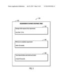 ADJUSTMENT OF DESTAGE RATE  BASED ON READ AND WRITE RESPONSE TIME     REQUIREMENTS diagram and image