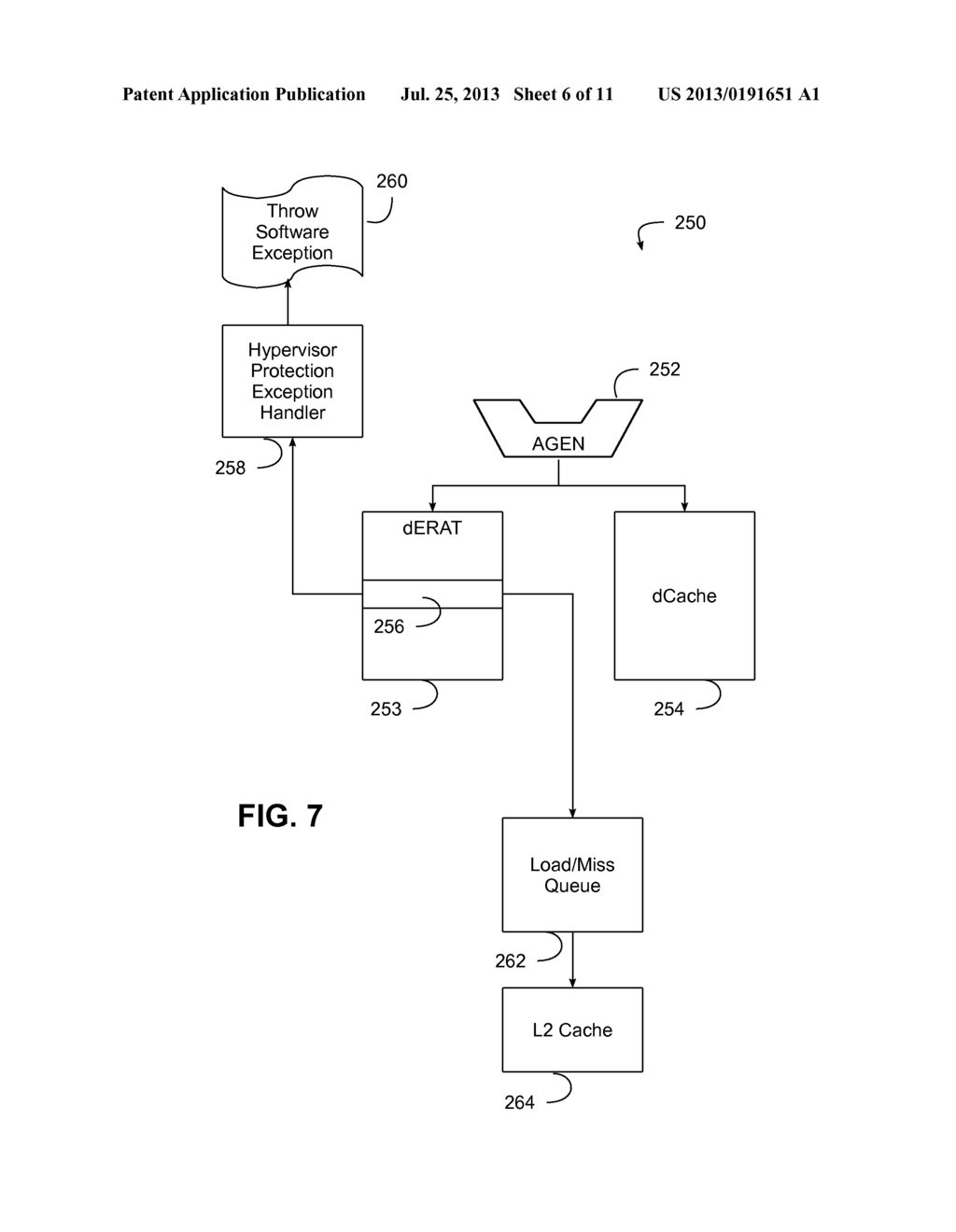 MEMORY ADDRESS TRANSLATION-BASED DATA ENCRYPTION WITH INTEGRATED     ENCRYPTION ENGINE - diagram, schematic, and image 07