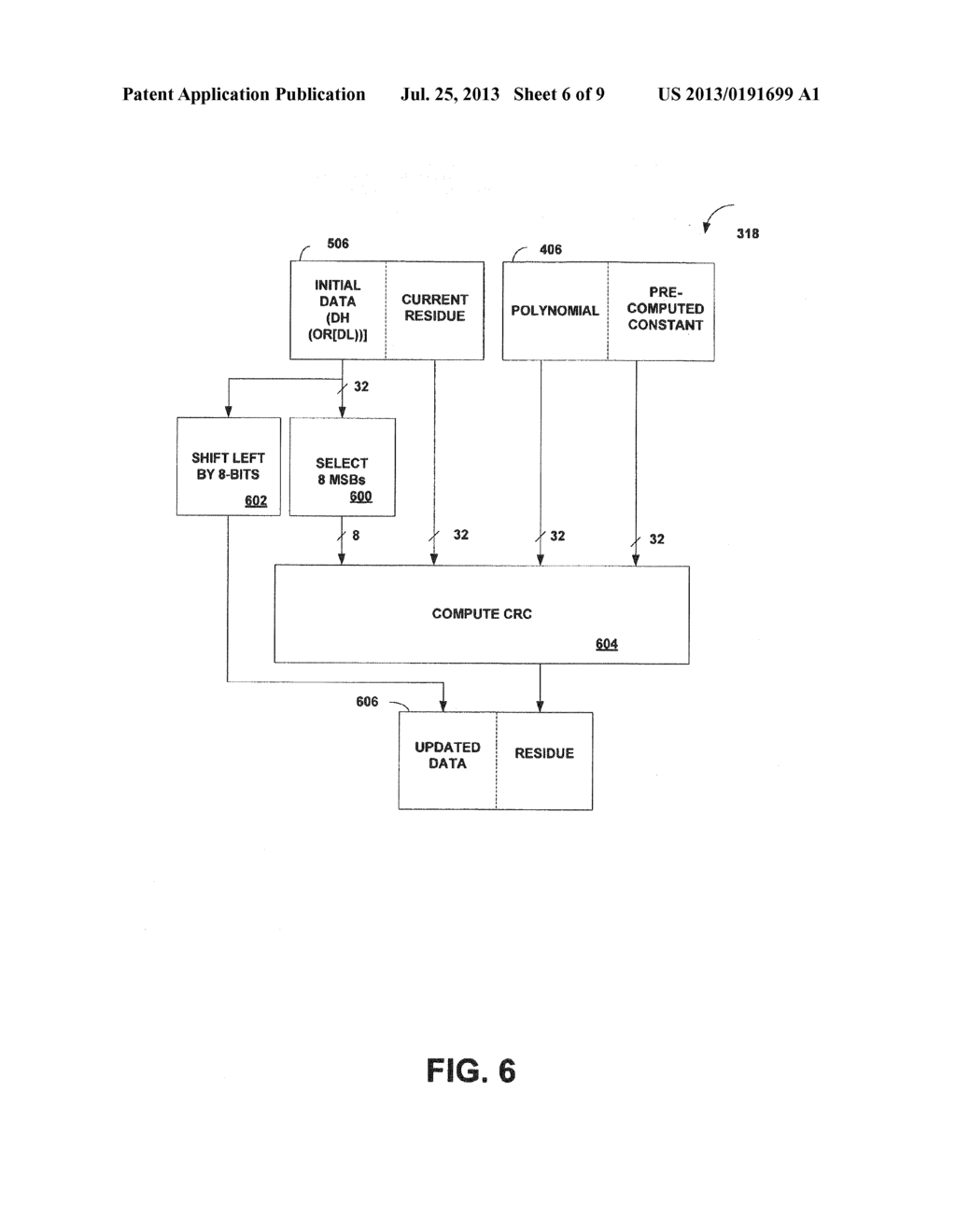 INSTRUCTION-SET ARCHITECTURE FOR PROGRAMMABLE CYCLIC REDUNDANCY CHECK     (CRC) COMPUTATIONS - diagram, schematic, and image 07