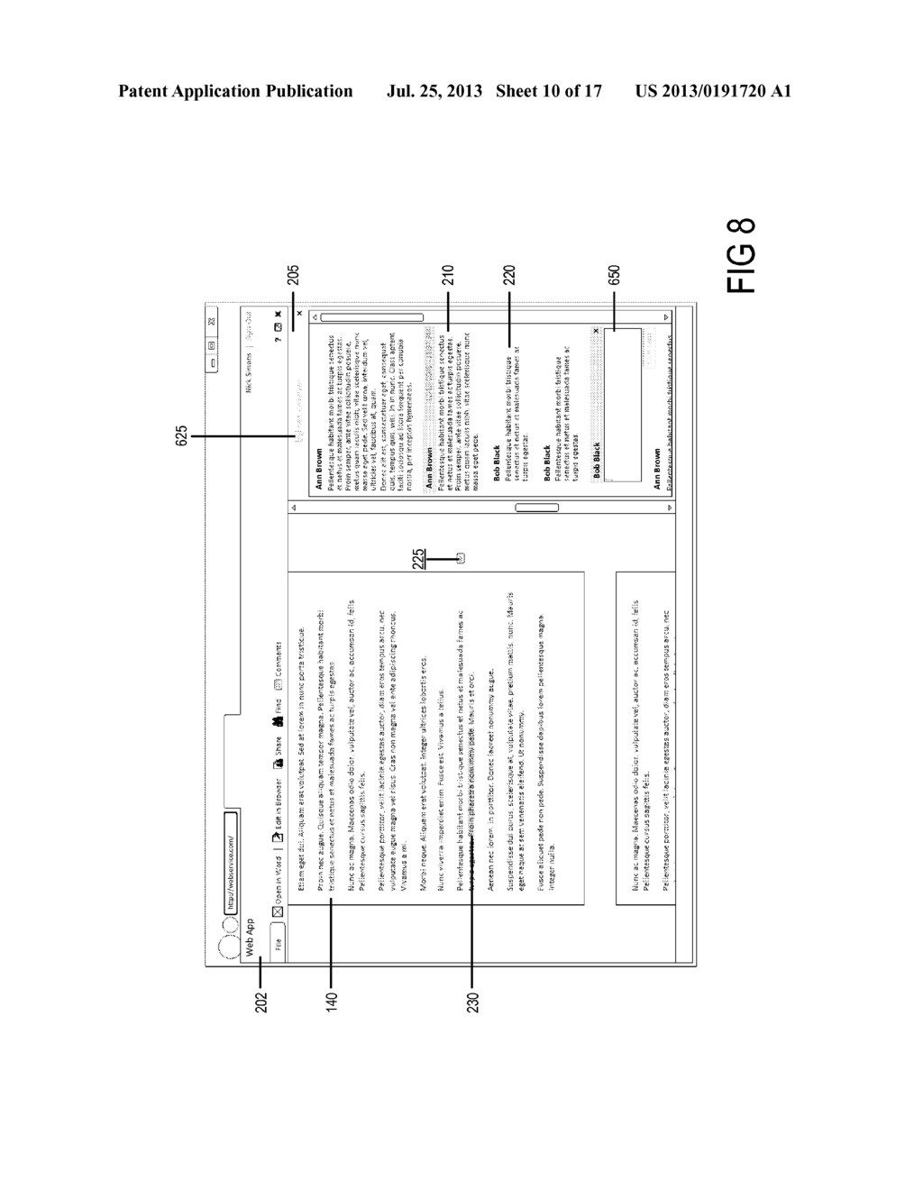 Collaborative Communication in a Web Application - diagram, schematic, and image 11