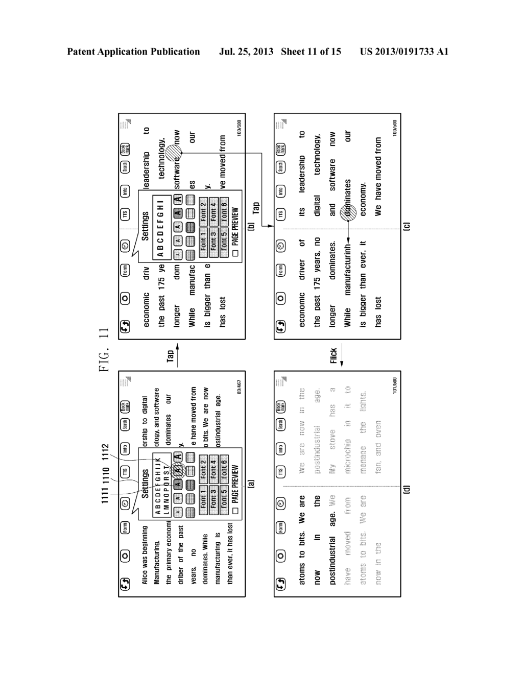 SYSTEM AND METHOD FOR DISPLAYING PAGES ON MOBILE DEVICE - diagram, schematic, and image 12