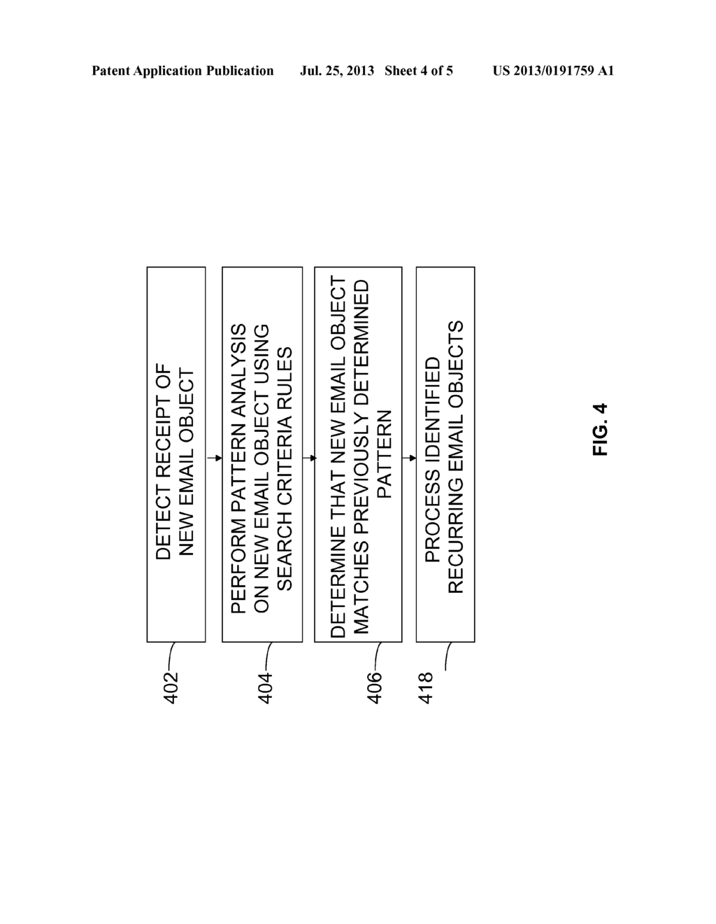 SYSTEMS AND METHODS FOR DETECTING AND MANAGING RECURRING ELECTRONIC     COMMUNICATIONS - diagram, schematic, and image 05