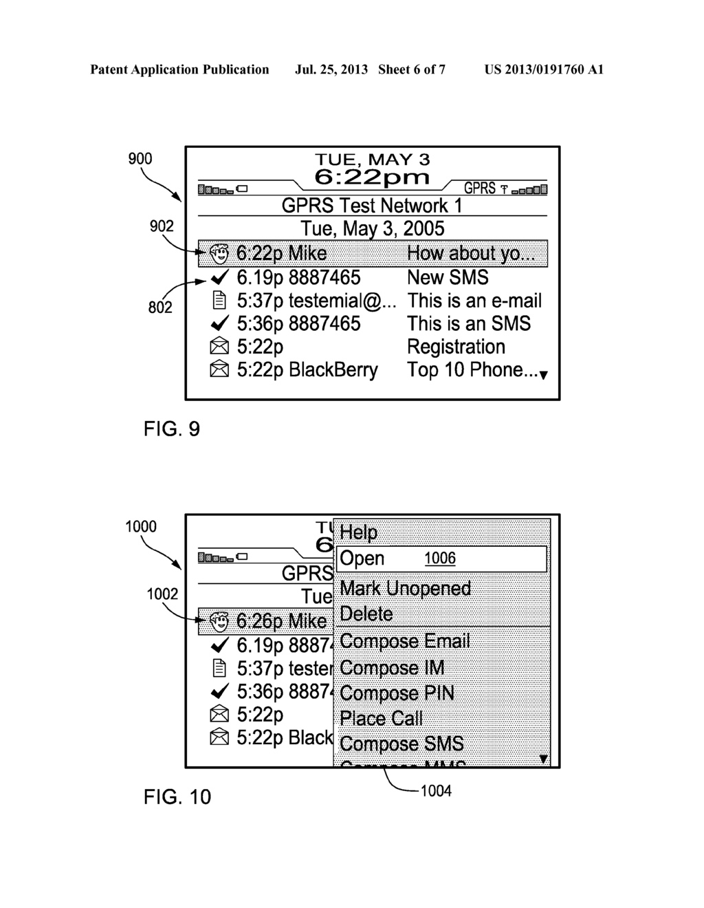 METHOD AND APPARATUS FOR DYNAMIC SESSION PLACEHOLDER FOR MESSAGE     COLLECTION USER INTERFACE - diagram, schematic, and image 07