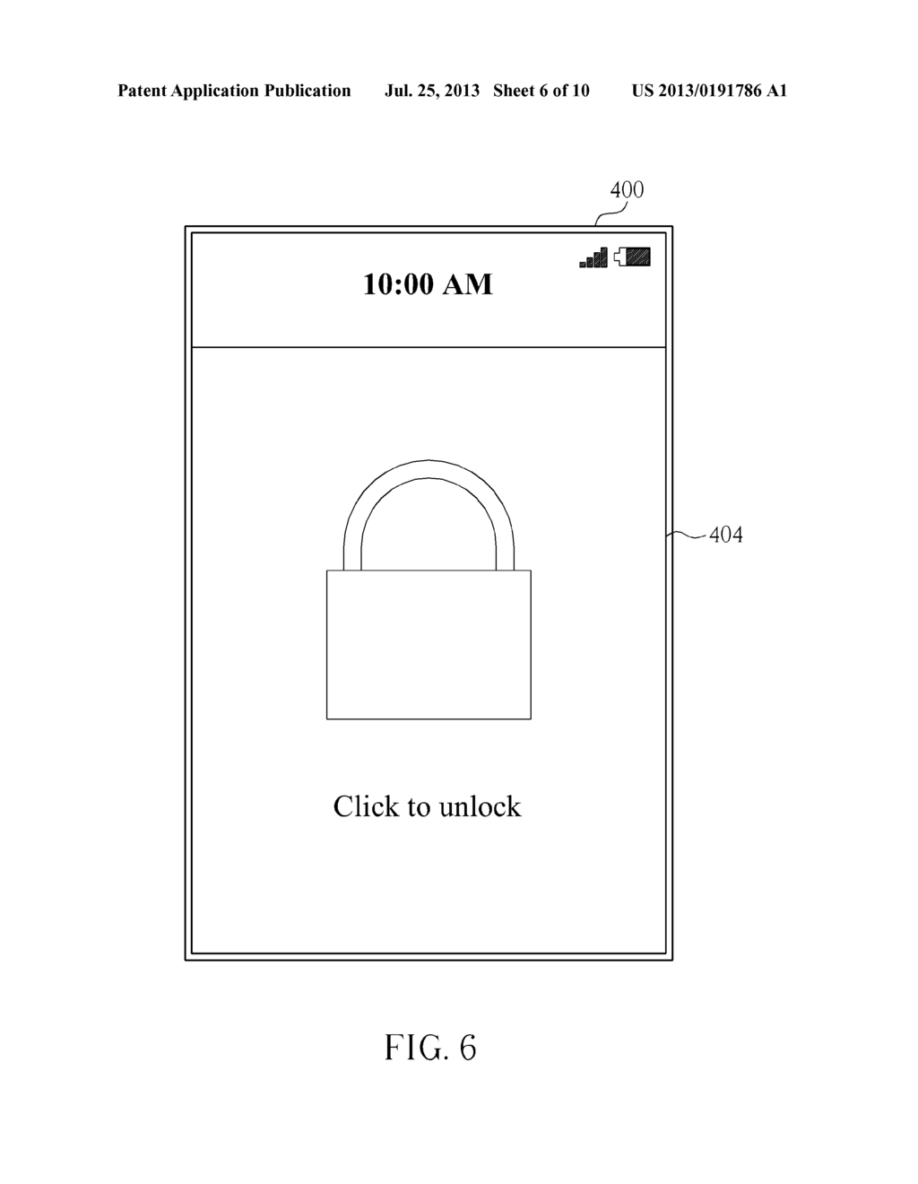 METHOD OF PERFORMING A SWITCHING OPERATION THROUGH A GESTURE INPUTTED TO     AN ELECTRONIC DEVICE - diagram, schematic, and image 07