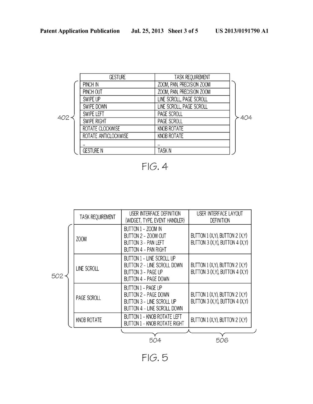 INTELLIGENT GESTURE-BASED USER'S INSTANTANEOUS INTERACTION AND TASK     REQUIREMENTS RECOGNITION SYSTEM AND METHOD - diagram, schematic, and image 04