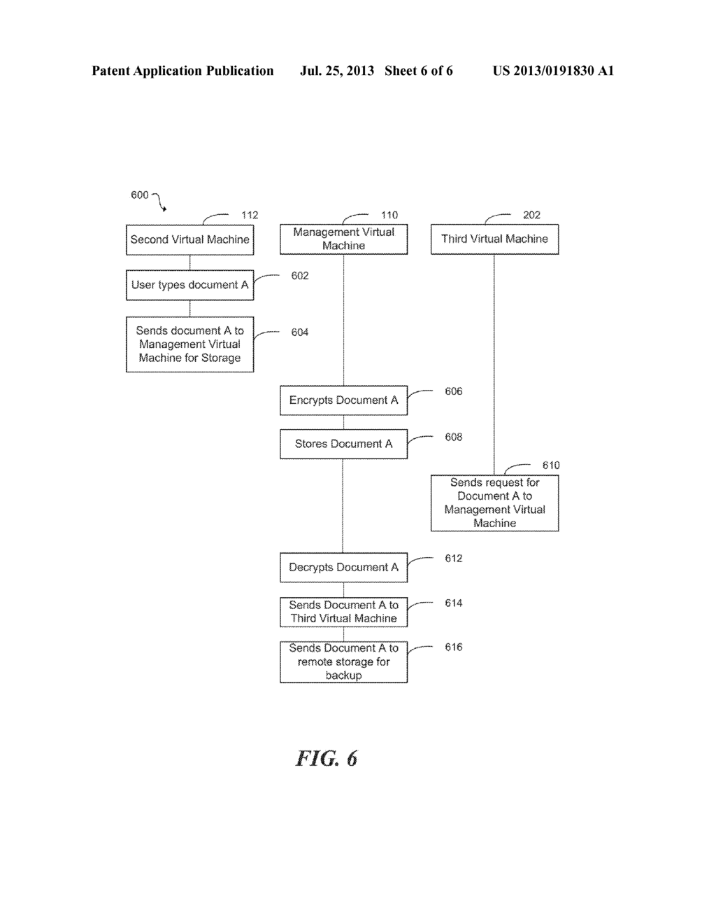 Managing Shared Data using a Virtual Machine - diagram, schematic, and image 07