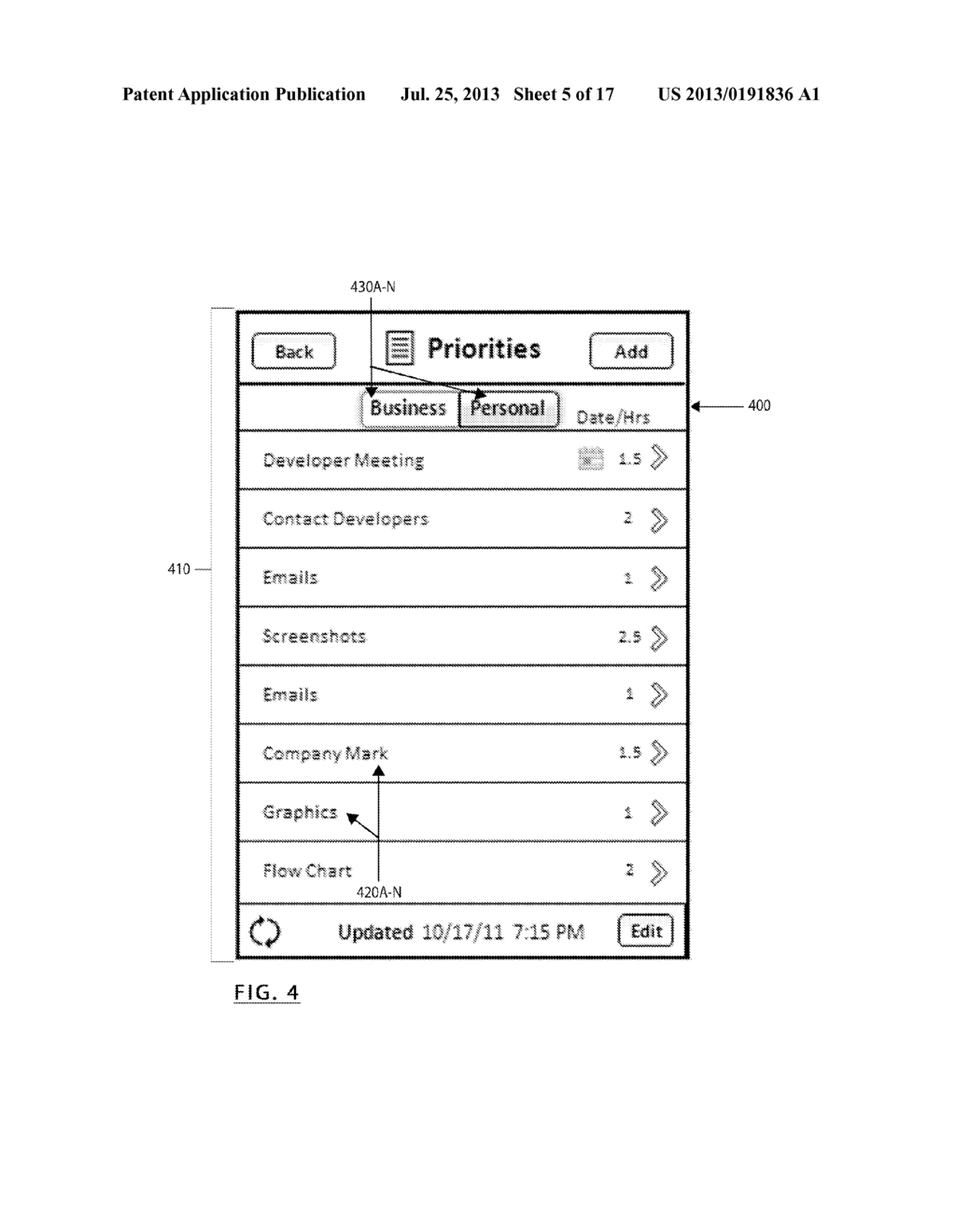 SYSTEM AND METHOD FOR DYNAMICALLY COORDINATING TASKS, SCHEDULE PLANNING,     AND WORKLOAD MANAGEMENT - diagram, schematic, and image 06